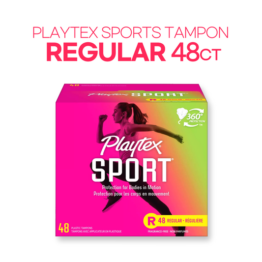 Playtex Sports Tampon Regular 48ct