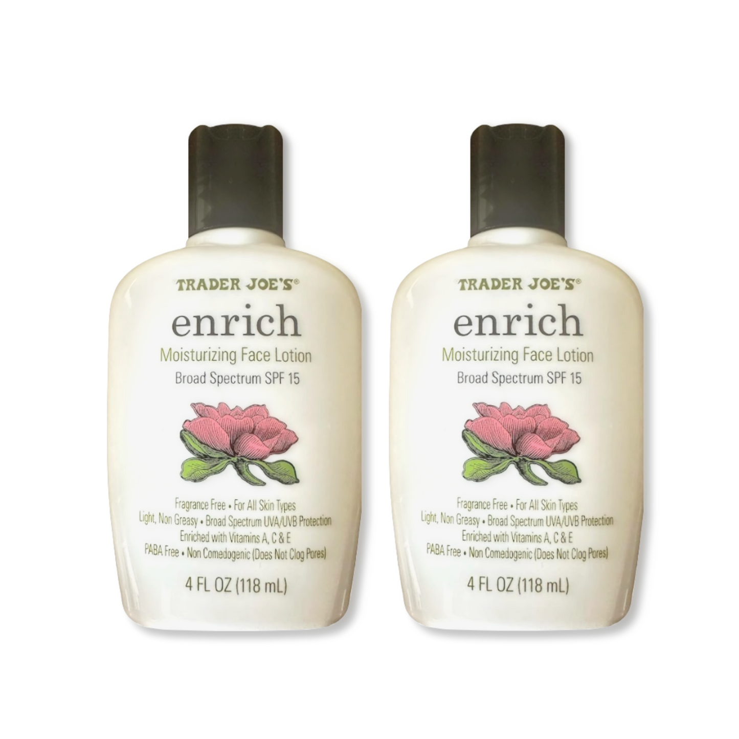 [1+1] Trader Joe's Enrich Moisturizing Face Lotion 118ml