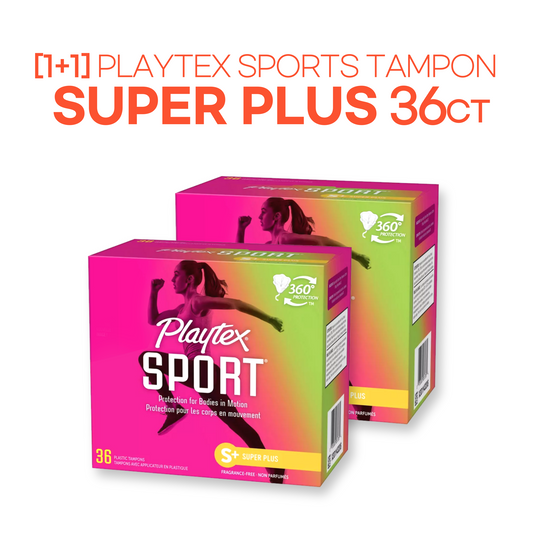 [1+1] Playtex Sports Tampon Super Plus 36ct