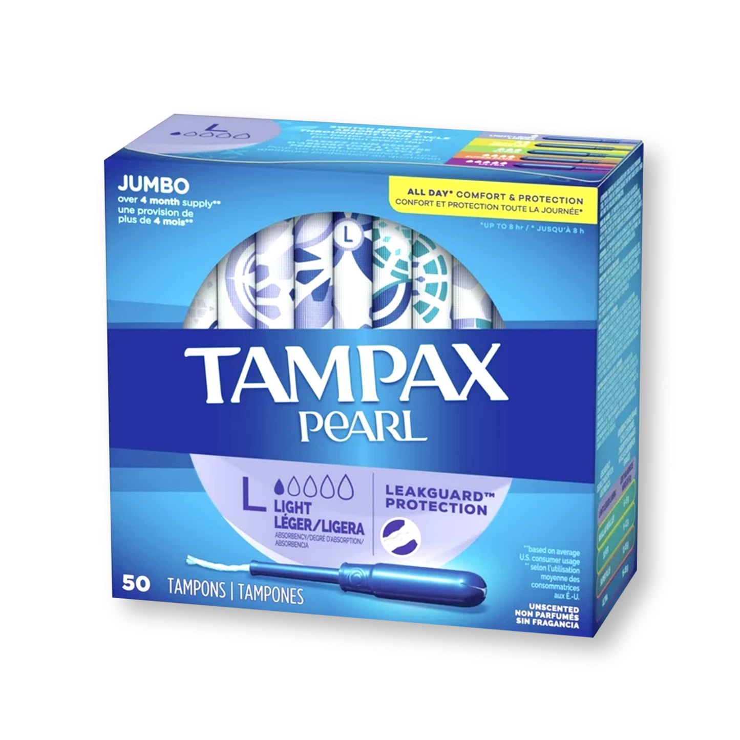 [1+1] Tampax Pearl Light 50ct