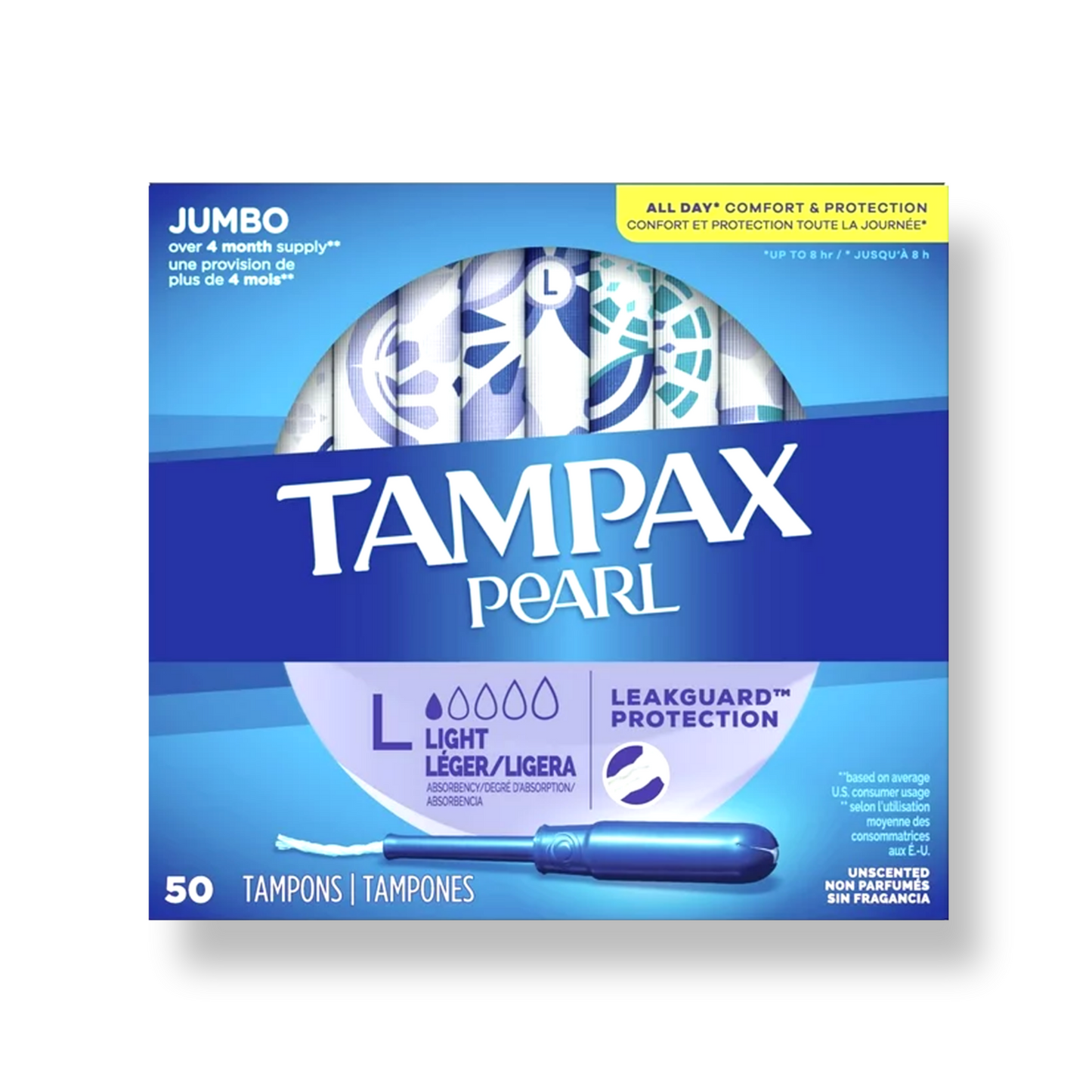 [1+1] Tampax Pearl Light 50ct