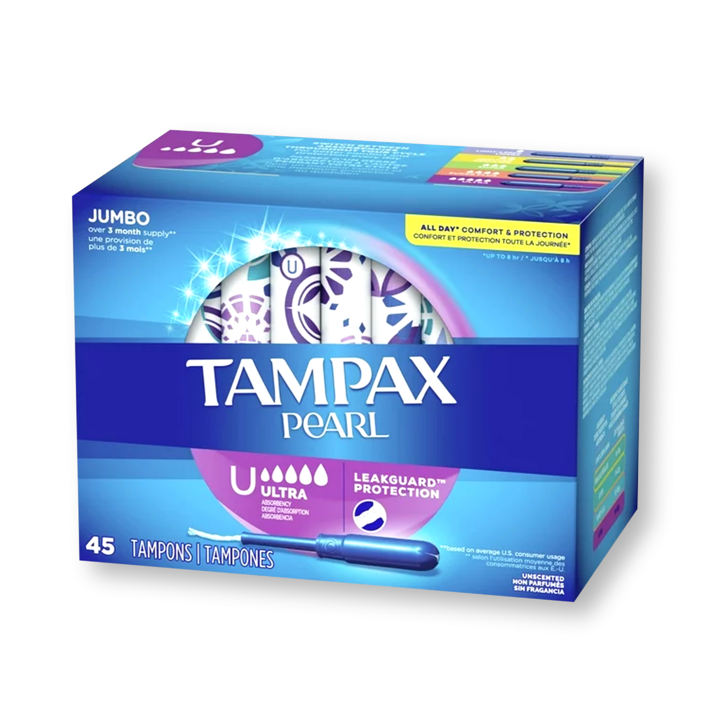[1+1] Tampax Pearl Ultra 45ct