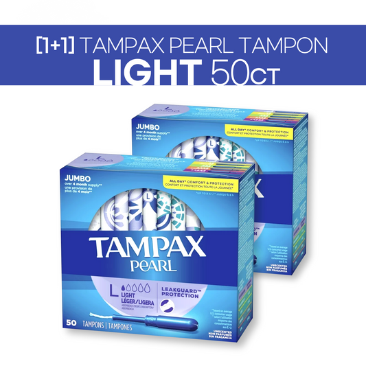 [1+1] Tampax Pearl Light 50ct