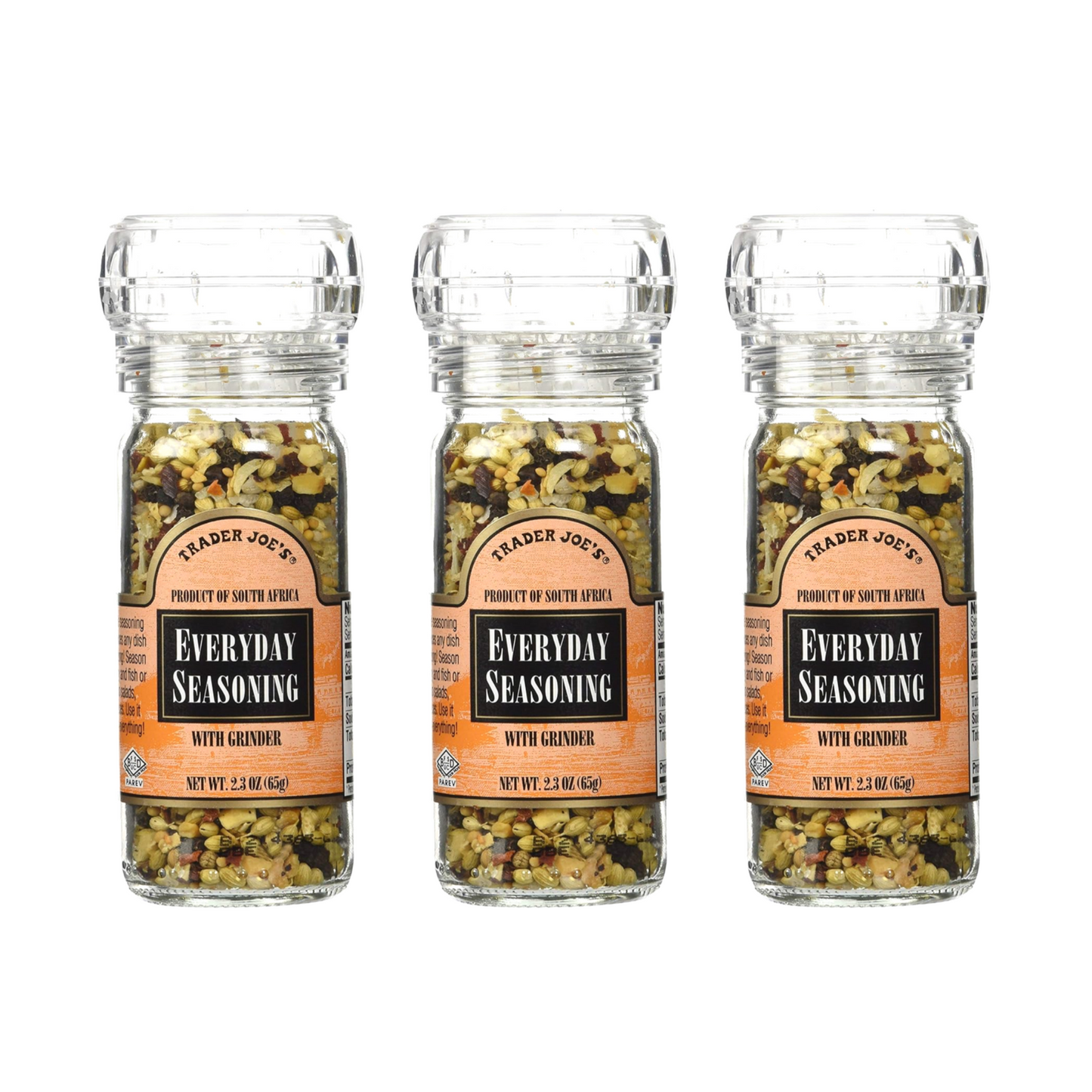 [1+1+1] Everyday Seasoning with Grinder 65g