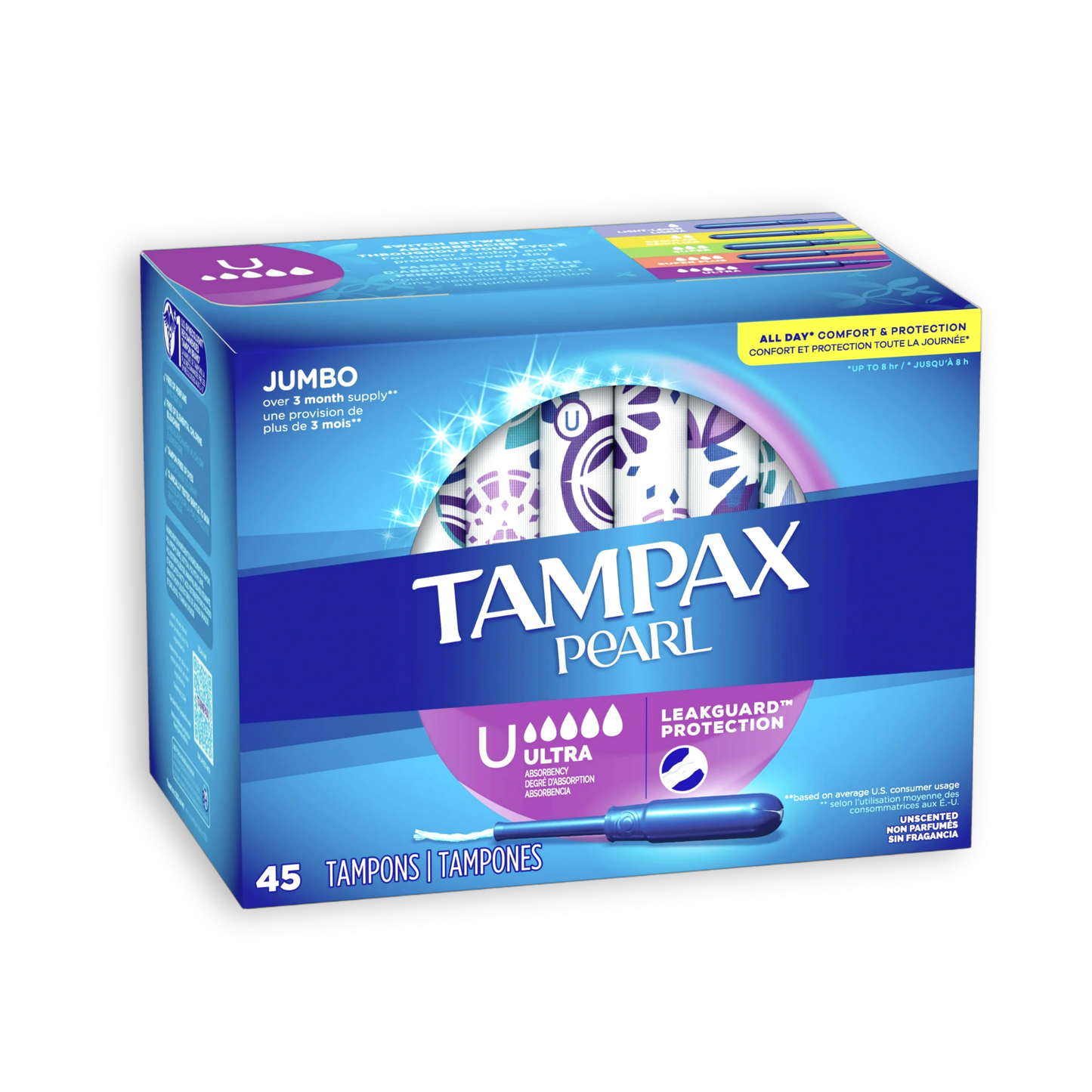 [1+1] Tampax Pearl Ultra 45ct