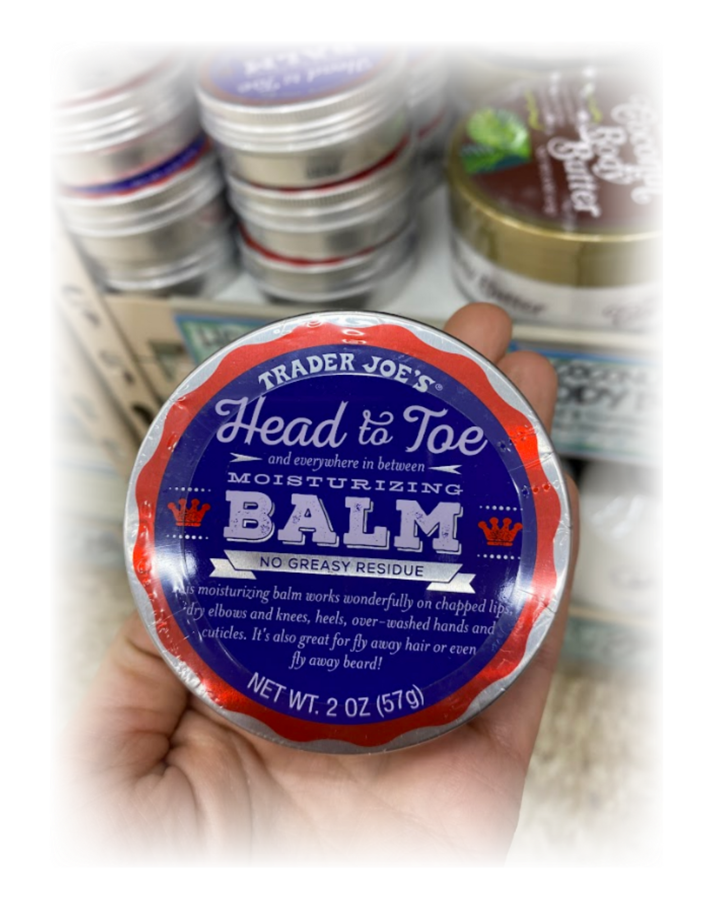 [1+1] Trader Joe's Head to Toe Moisturizing Balm 57g