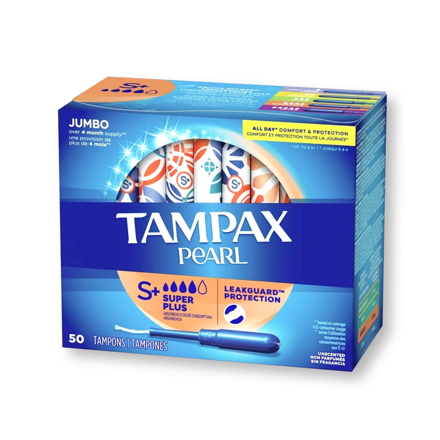 [1+1] Tampax Pearl Super Plus 50ct