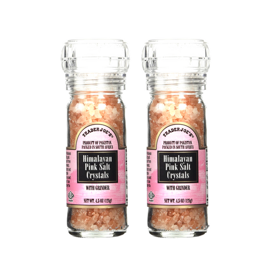 [1+1] Trader Joe's Pink Salt Crystals with Grinder 128g