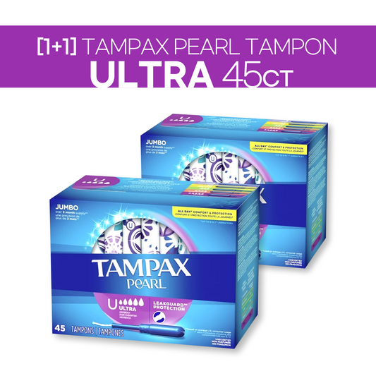 [1+1] Tampax Pearl Ultra 45ct
