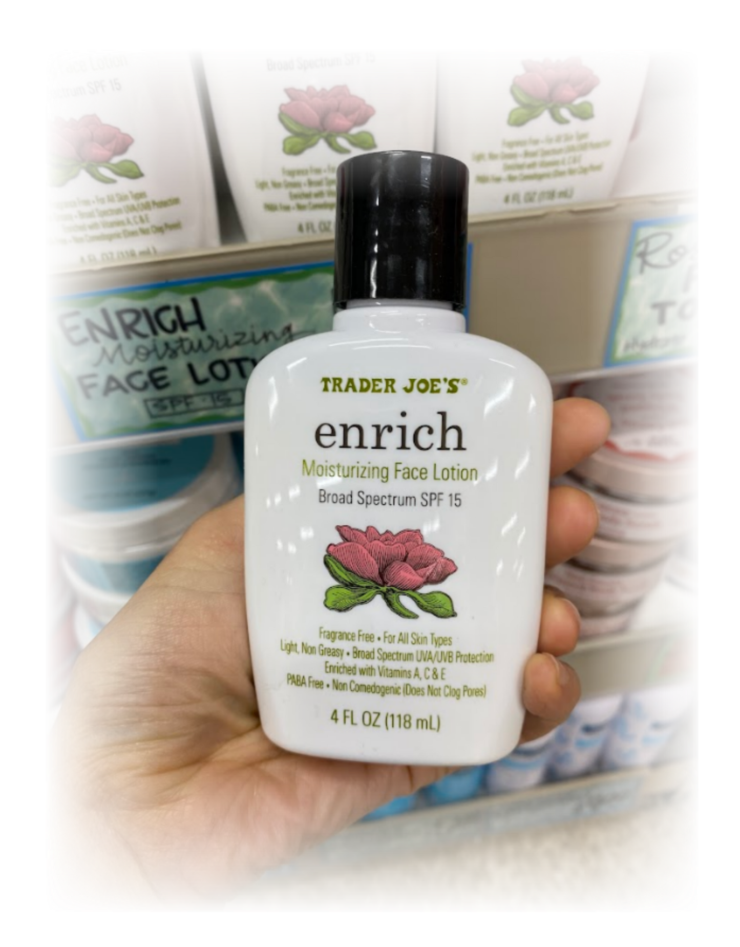 [1+1] Trader Joe's Enrich Moisturizing Face Lotion 118ml