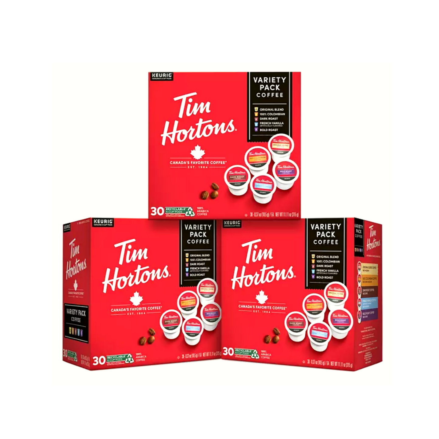 Tim Hortons K-Cup Coffee Pods, Variety Pack 90 ct.