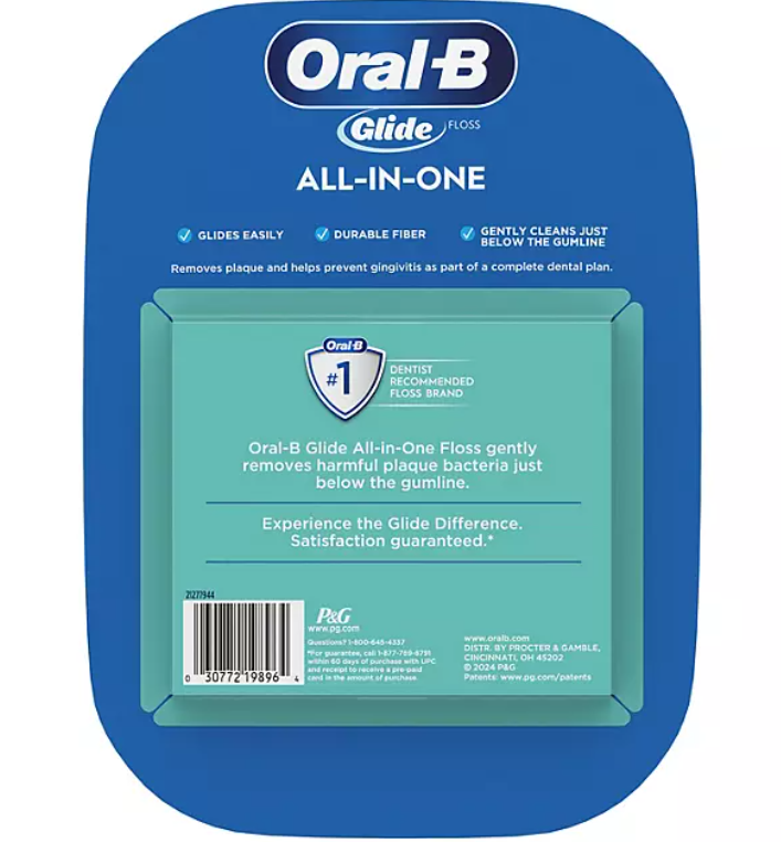 [1+1] Oral B Glide All in One 6pk