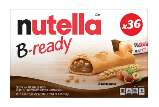 Nutella B-Ready Crispy Wafers 36 ct