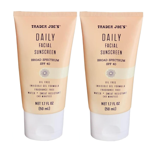 [1+1] Trader Joe's Daily Facial Sunscreen SPF 40 50ml