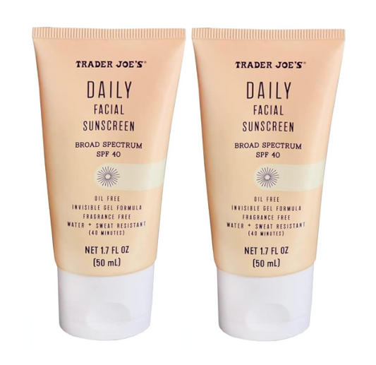 [1+1] Trader Joe's Daily Facial Sunscreen SPF 40 50ml