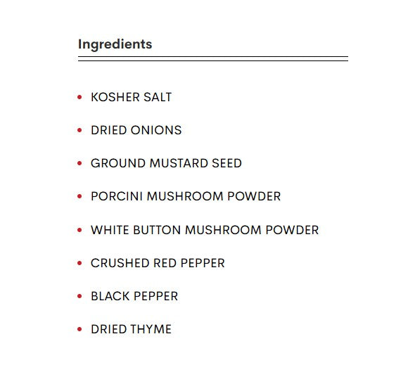 [1+1] Multipurpose Umami Seasoning Blend (60g)