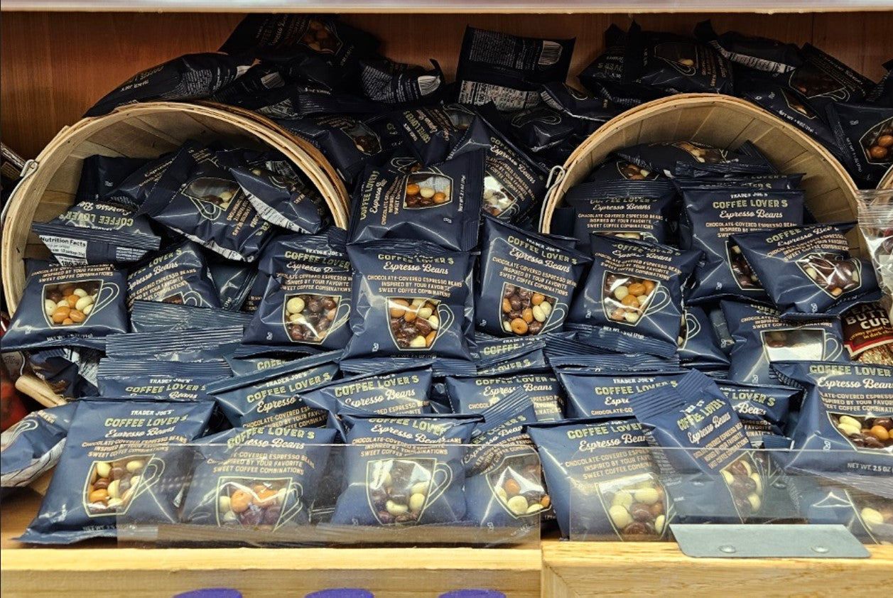 Coffee Lover's Chocolate-Covered Assorted Espresso Beans 71g 4pk