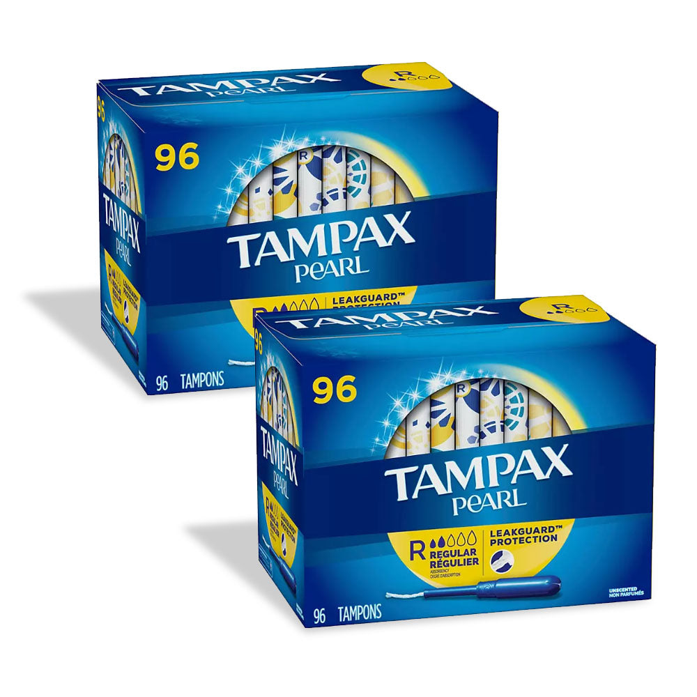 [1+1] Tampax Pearl Regular 96ct
